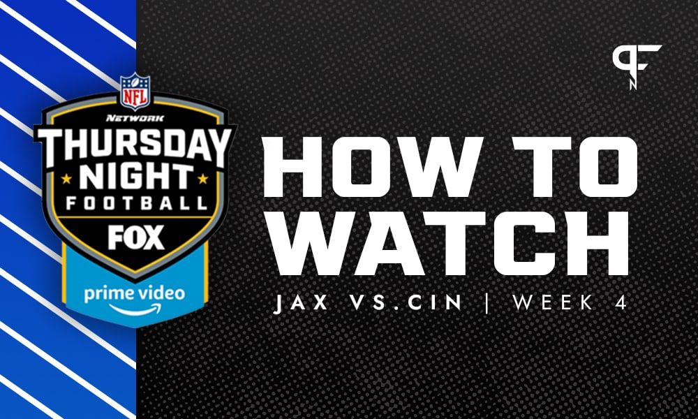Thursday Night Football Tonight Week 4 What channel is the Jaguars vs. Bengals game on