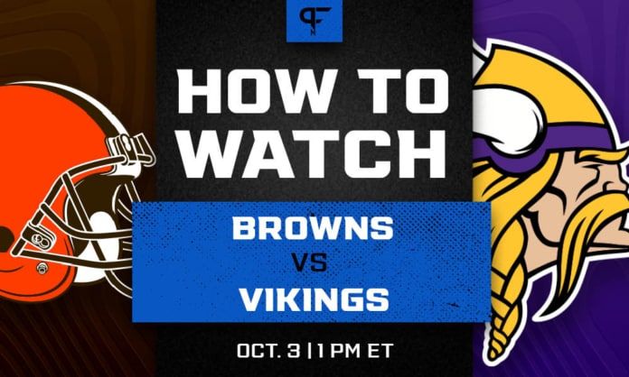 Browns vs. Vikings prediction, odds, line, and how to watch the Week 4 game