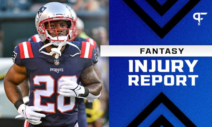 Fantasy Injury Report: James White, KJ Hamler, JuJu Smith-Schuster injury updates