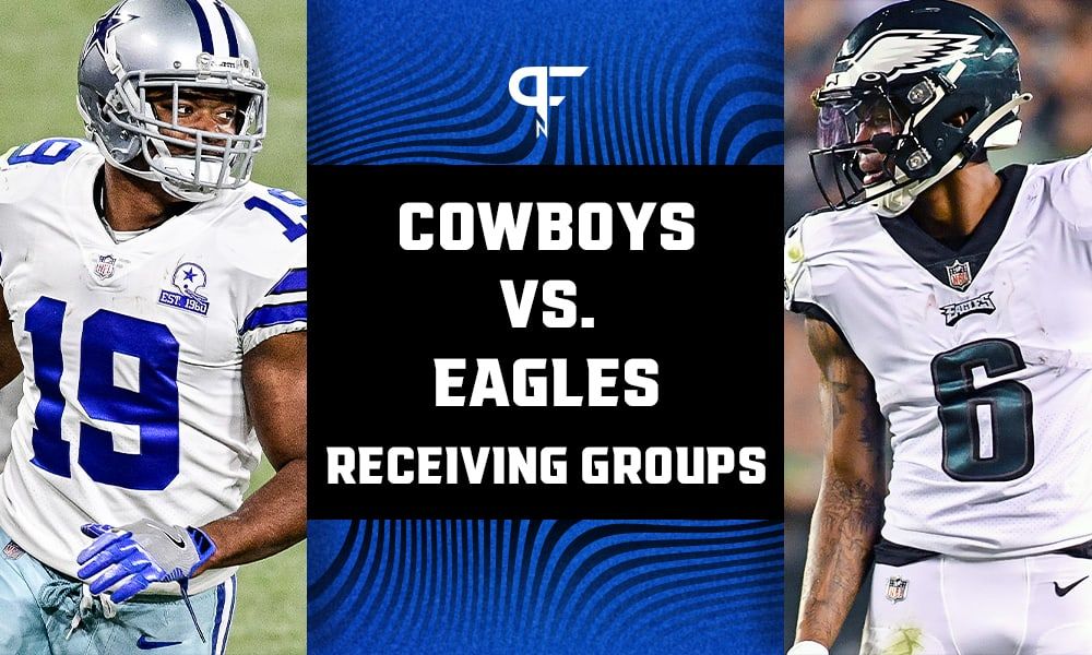 Cowboys vs. Eagles Receiving Groups: How Amari Cooper, DeVonta Smith, and CeeDee Lamb matchup