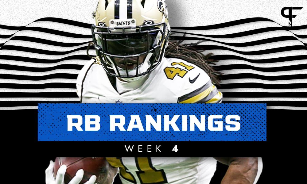 Fantasy RB Rankings Week 4: A shake-up for the top spot with McCaffrey injured
