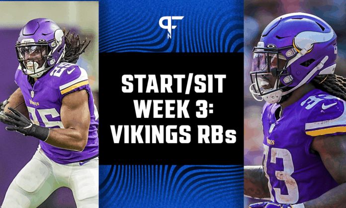 Dalvin Cook Start/Sit Week 3: Alexander Mattison waiting in the wings