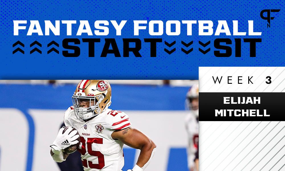 Elijah Mitchell Start/Sit Week 3: Could Trey Sermon be valuable this week?