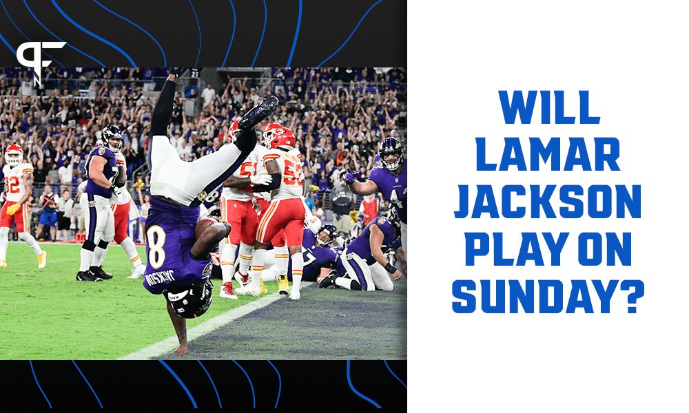 Ravens QB Lamar Jackson practiced Friday, will he play Sunday vs. Lions?