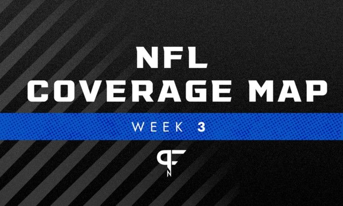 NFL Coverage Map Week 3: TV schedule for FOX, CBS broadcasts