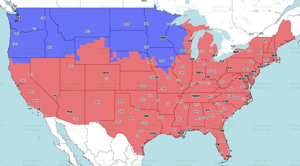 NFL Coverage Map Week 3: TV schedule for FOX, CBS broadcasts