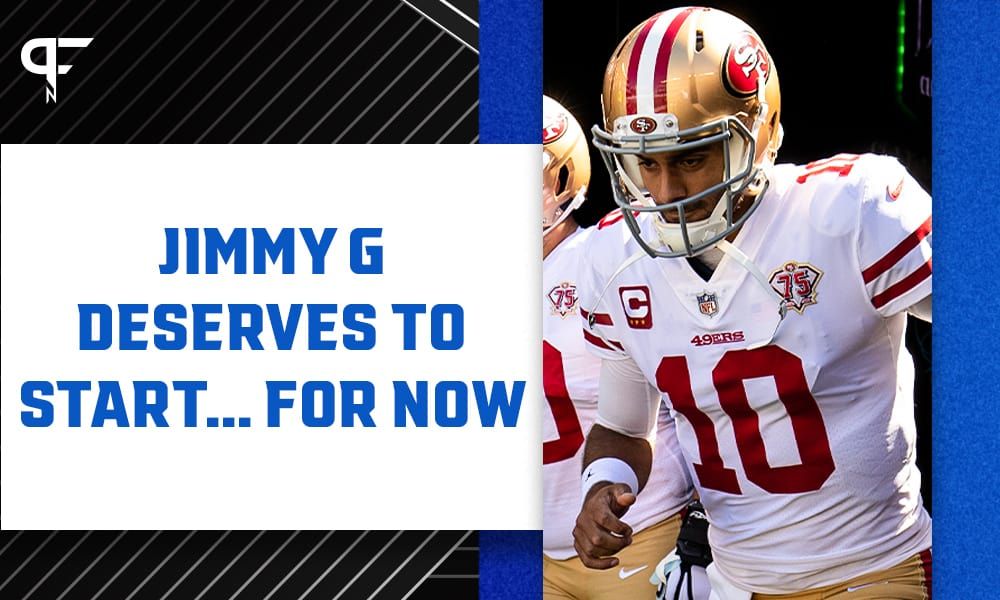 Why Jimmy Garoppolo Deserves The 49ers Qb Job Over Trey Lance For Now