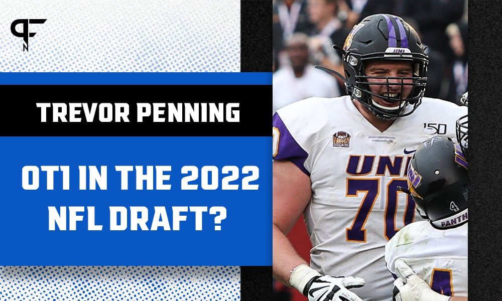Can Northern Iowa tackle Trevor Penning be OT1 in the 2022 NFL Draft?