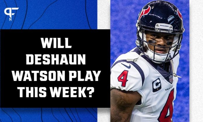 Will Deshaun Watson play Thursday night following Tyrod Taylor’s injury?