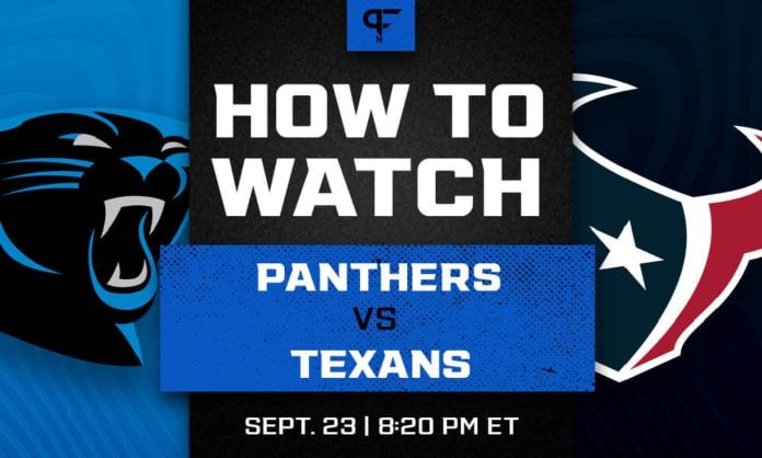 Panthers vs. Texans prediction, odds, lines for Thursday Night Football in Week 3