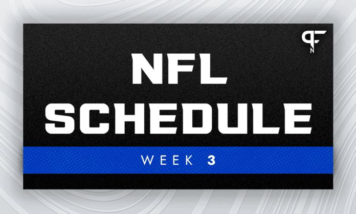 NFL Schedule Week 3: Buccaneers, Rams meet for NFC supremacy