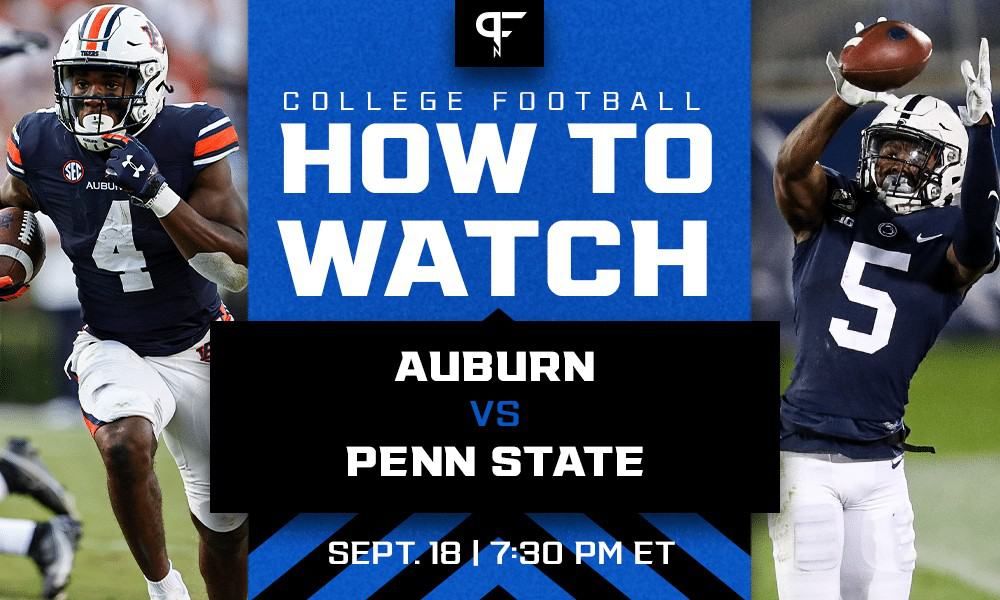 Auburn vs. Penn State odds, line, prediction, and how to watch in Week 3