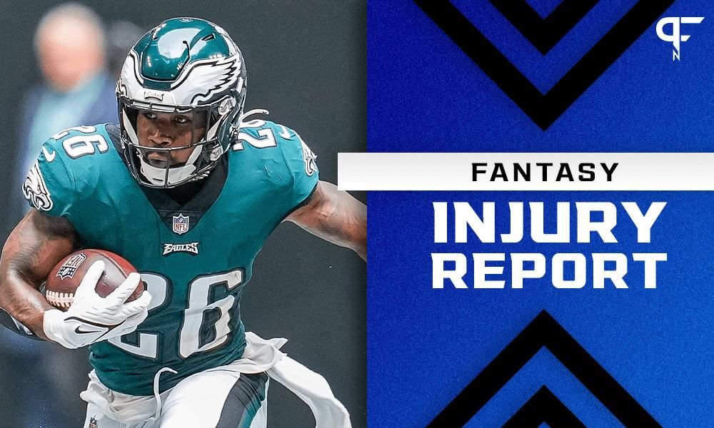 Fantasy Football Injury Report: D'Andre Swift, Miles Sanders, Jonnu Smith injury updates