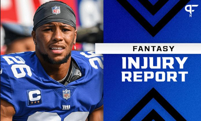 Fantasy Football Injury Report: Odell Beckham Jr., Saquon Barkley, and Zach Ertz injury updates