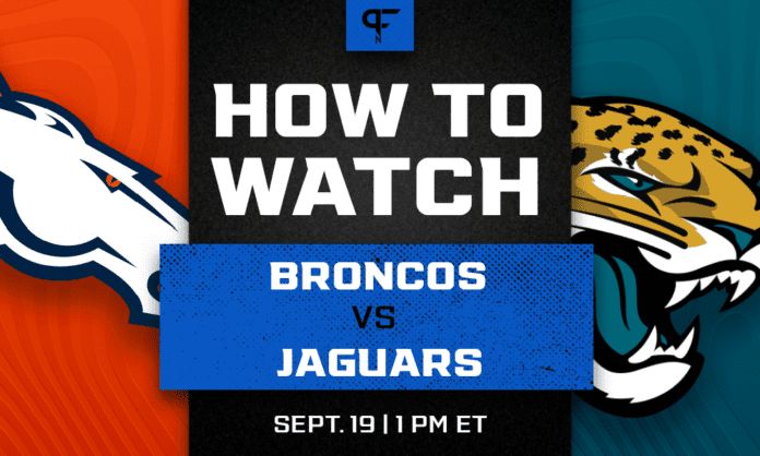 Broncos vs. Jaguars odds, line, prediction, and how to watch the Week 2 game