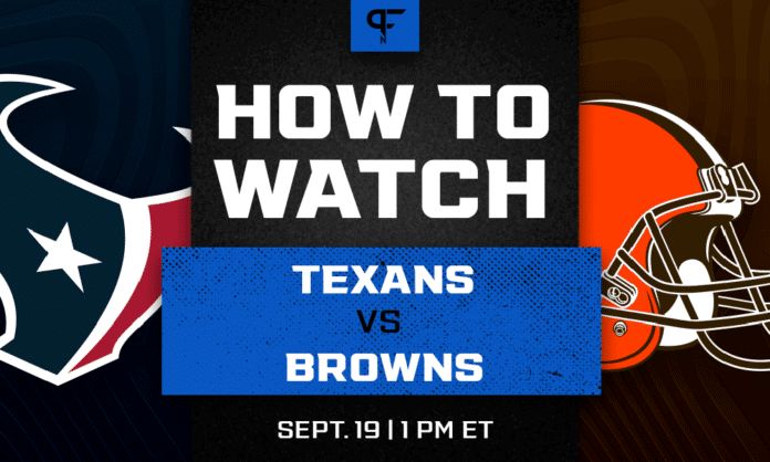 Texans vs. Browns odds, line, prediction, and how to watch the Week 2 game