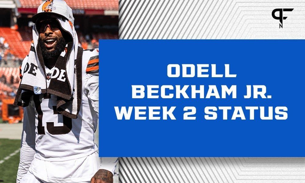 Cleveland Browns' Odell Beckham Jr. Injury Update: Out vs. Houston Texans, but not considered a setback