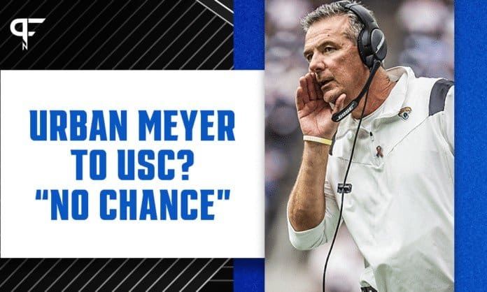 Urban Meyer: 'No chance' I'm leaving Jacksonville Jaguars for USC