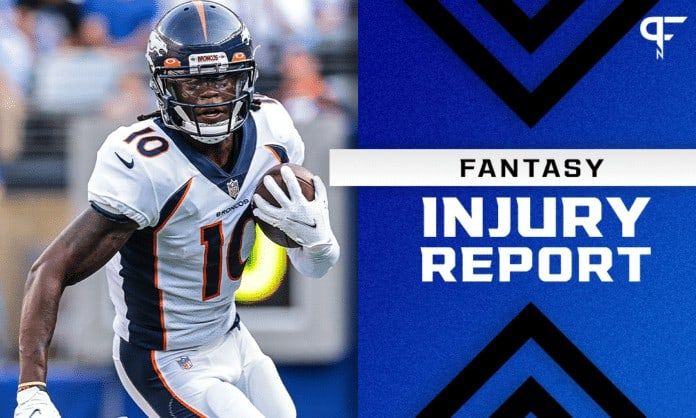 Fantasy Injury Report: Raheem Mostert, Ryan Fitzpatrick, Jerry Jeudy injury updates