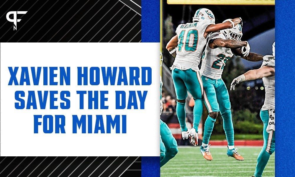 After another game-changing play, Miami Dolphins CB Xavien Howard shows why he's worth every penny