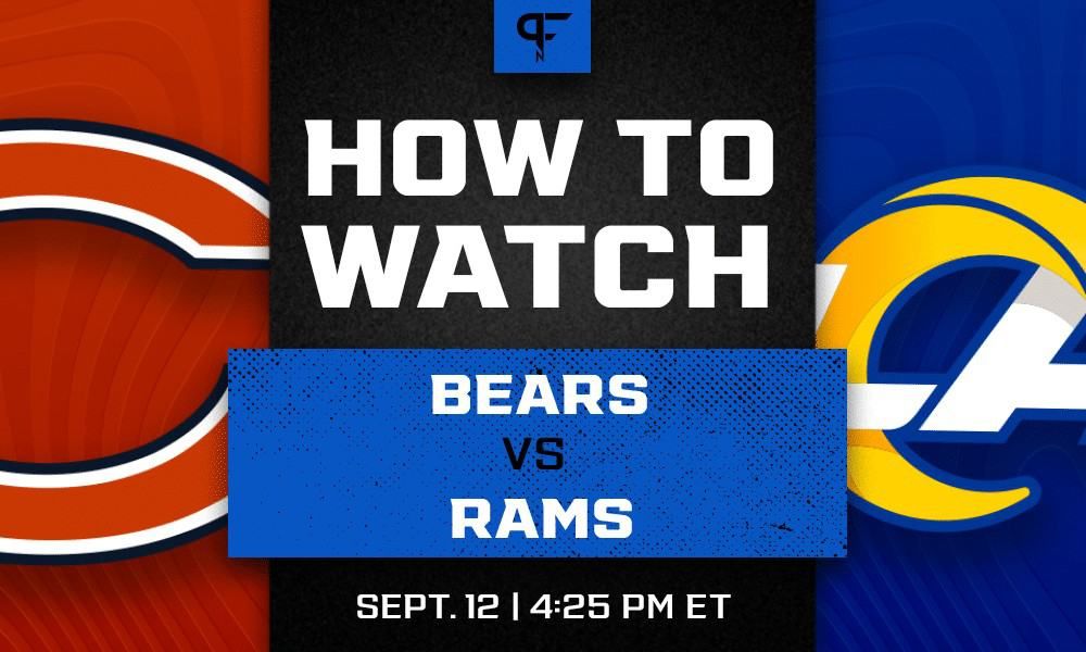 Sunday Night Football Tonight: Bears vs. Rams channel, live stream, start time, more