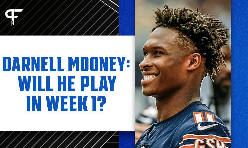 Will Darnell Mooney play in Week 1? Fantasy analysis and injury update