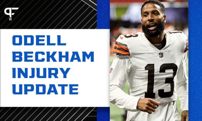 Is Odell Beckham Jr. playing this week after limited participation in practice?