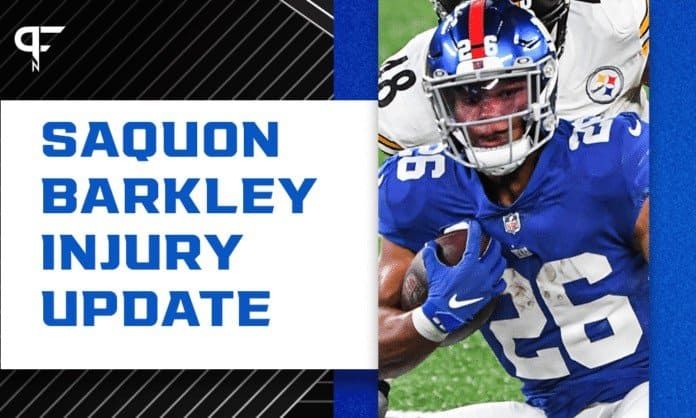 Is Saquon Barkley playing this week? Latest on his injury heading into Week 1