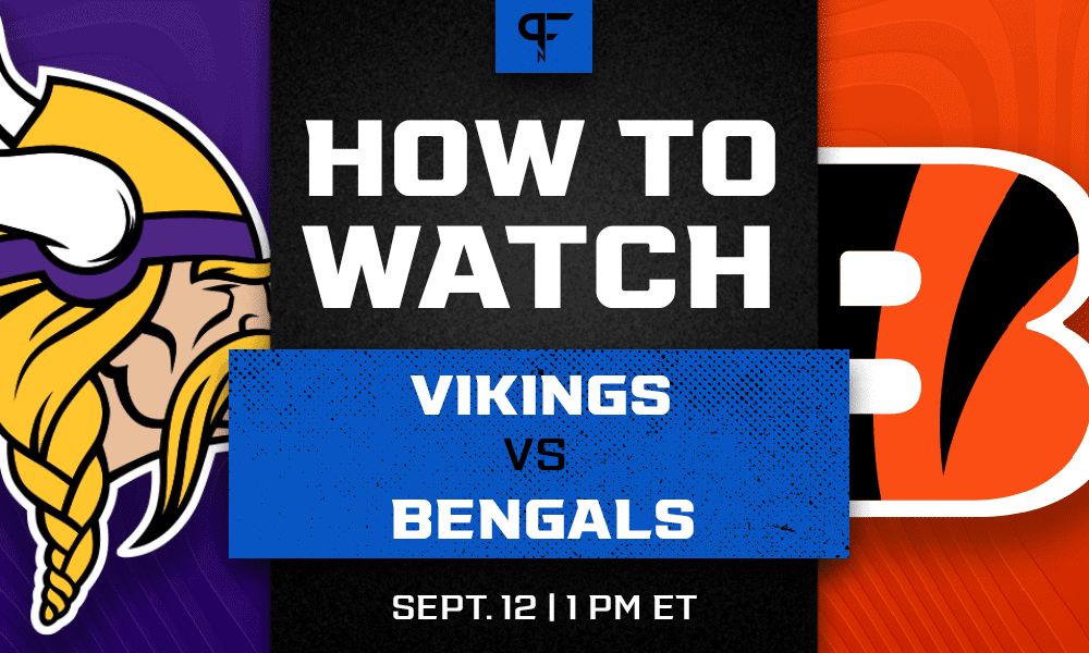 Vikings vs. Bengals prediction, how to watch, odds, and game preview for Week 1
