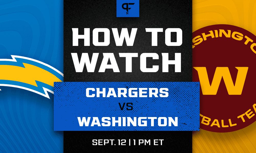 Chargers vs. Washington prediction, how to watch, odds, and game preview for Week 1