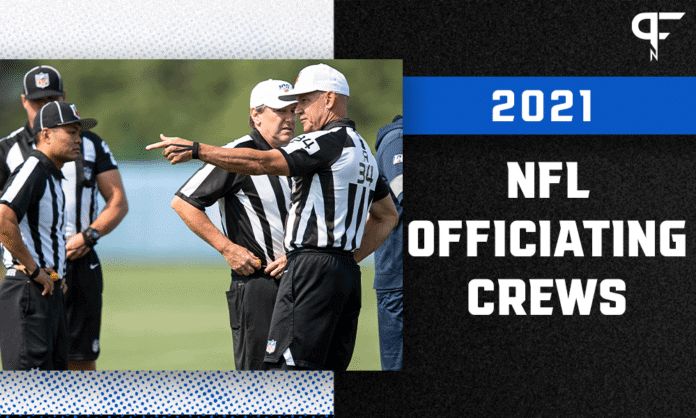 NFL officiating crews for the 2021 NFL season