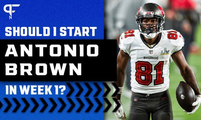 Should I start Antonio Brown in Week 1? Fantasy outlook vs. the Cowboys