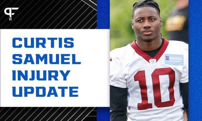 WR Curtis Samuel tweaks groin, will he play vs. Chargers in Week 1?