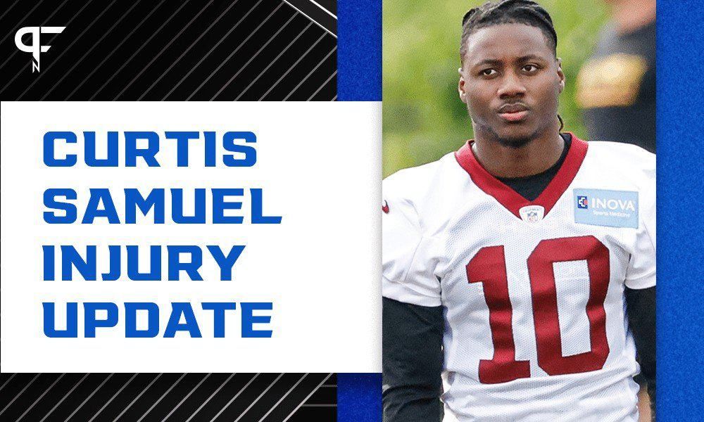 WR Curtis Samuel tweaks groin, will he play vs. Chargers in Week 1?