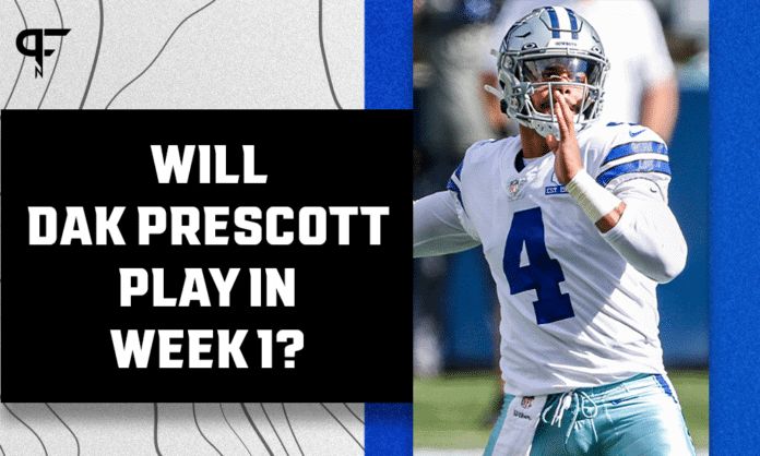 Will Dak Prescott play in Week 1 vs. Tampa Bay? Fantasy impact and outlook for TNF