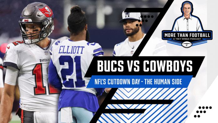 Cowboys vs. Buccaneers season opener, Cam Newton landing spots, and NFL's cutdown day (More Than Football with Trey Wingo)