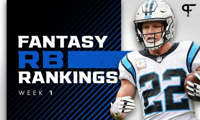 2021 Week 1 RB Rankings: McCaffrey and Cook lead the way for fantasy football