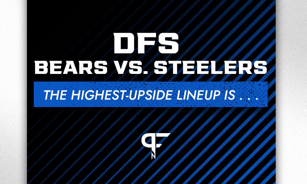 Monday Night NFL DFS Picks: Bears vs. Steelers top bargain is Pat Freiermuth