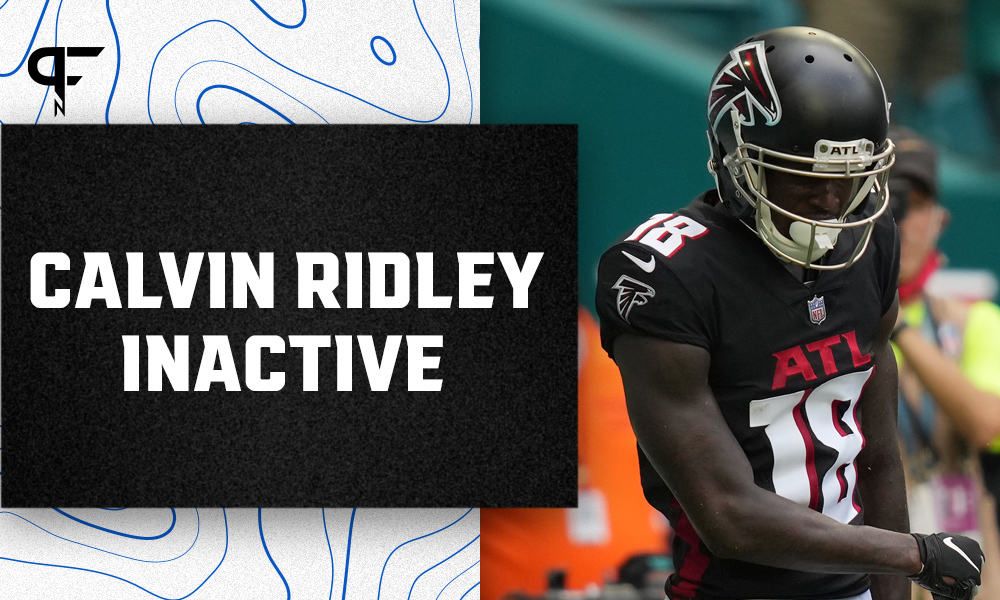 Calvin Ridley Inactive: Fantasy impact for Russell Gage, other Falcons' receivers