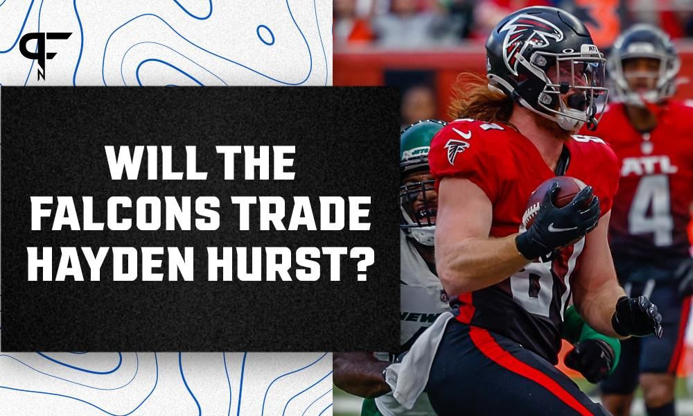 Should the Falcons trade Hayden Hurst before the NFL trade deadline?