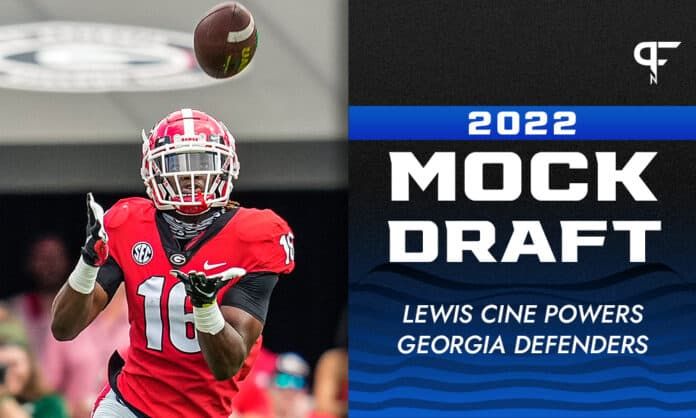 2022 NFL Mock Draft: Lewis Cine powers Georgia defenders who headline the first round