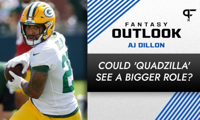 AJ Dillon Fantasy Outlook Week 8: Could 'Quadzilla' see a bigger role?