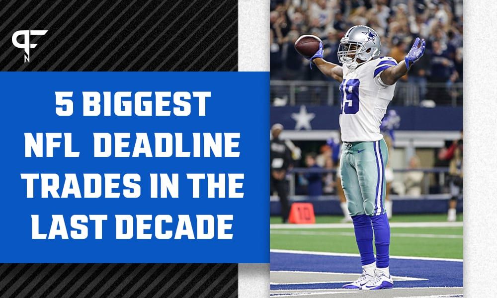 5 Biggest NFL trades at the deadline in the last decade