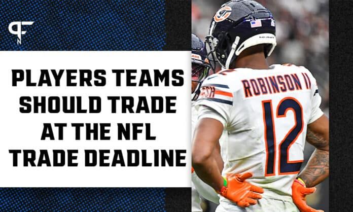 Allen Robinson, Damien Harris are 2 players teams should trade at the NFL trade deadline