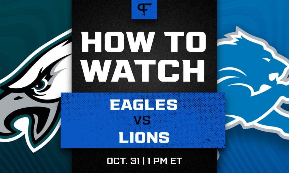 Eagles vs. Lions prediction, pick, odds, and how to watch the Week 8 game