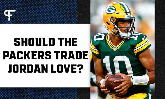 Should the Green Bay Packers trade Jordan Love at the trade deadline?