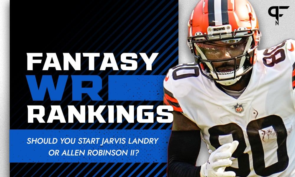 Fantasy WR Rankings Week 8: Should you start Jarvis Landry or Allen Robinson II?
