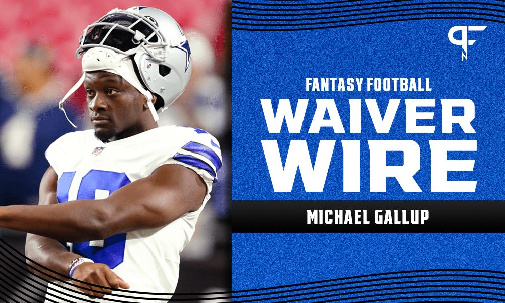 Michael Gallup Waiver Wire Week 8: Fantasy outlook for Cowboys WR