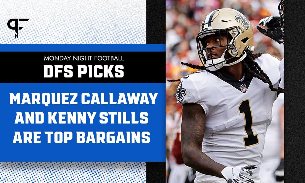 Monday Night Football DFS Picks: Marquez Callaway and Kenny Stills are top bargains in Week 7