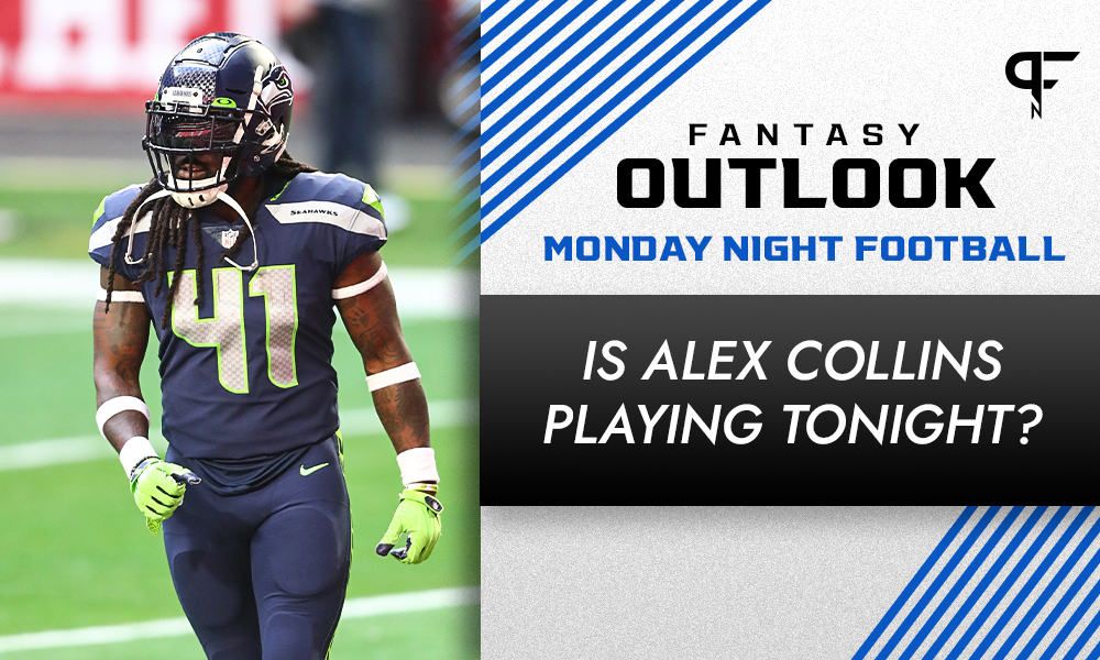 Is Alex Collins playing tonight? Fantasy outlook for Monday Night Football